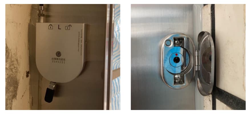 快速鐵捲門室外離合器（外開鎖）